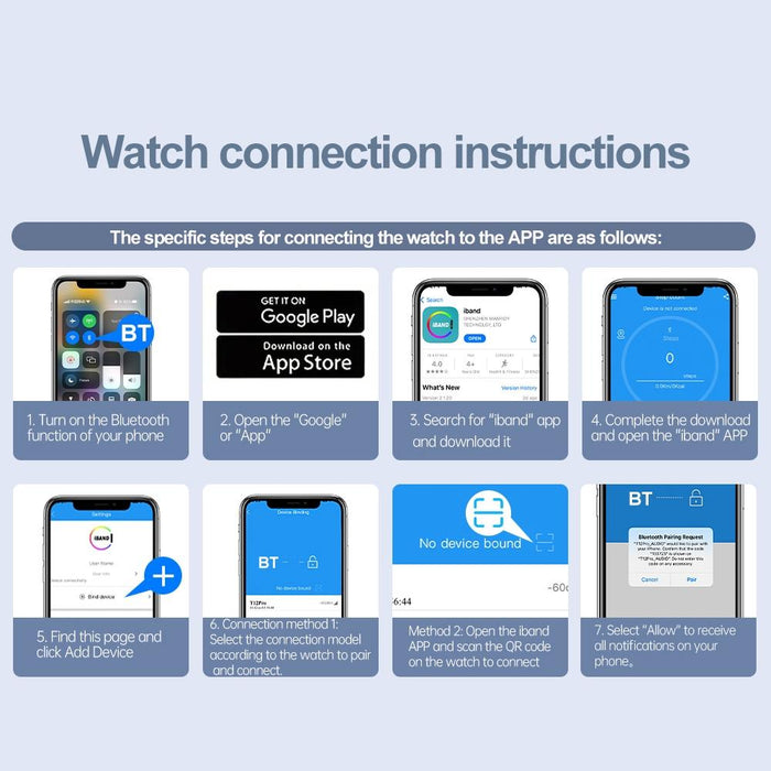 1.85 Inch Ip67 Waterproof Sports Health Monitoring Bluetooth Call Smart Watch