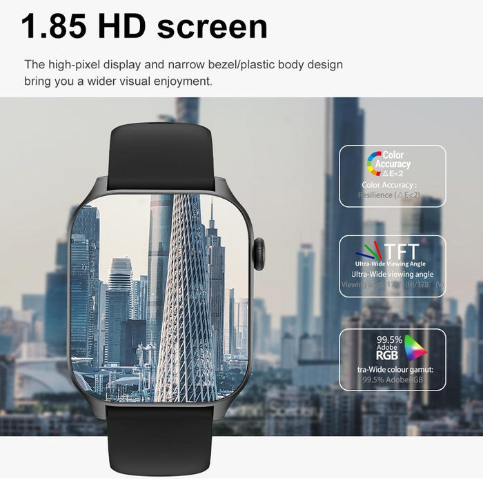 1.85 Inch Ip67 Waterproof Sports Health Monitoring Bluetooth Call Smart Watch