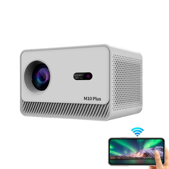 M10 Plus 1280X720P Projector 2.4G / 5G Wifi Bluetooth 5.2 Android 11 System Home Cinema