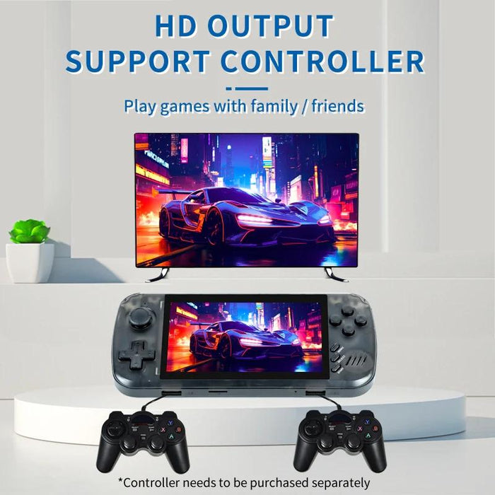 X39 Pro 4.5 Inch Retro Handheld Game Console Atm7051 Quad-Core Support Hd Tv Out 32G