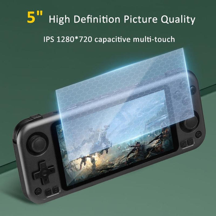 Rg3566 Retro Handheld Game Console 5 Inch Ips Touch Screen Supports Wifi Tv Output 16G & 64G