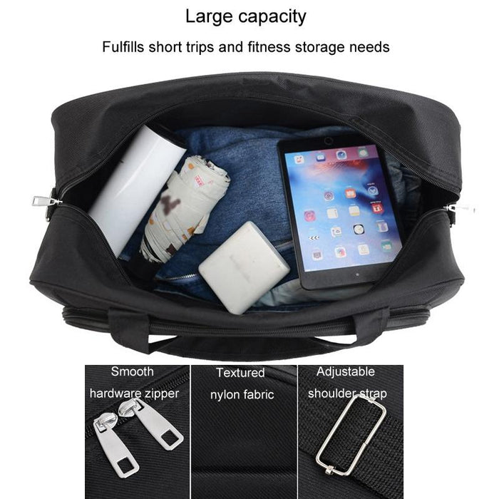 Capacity Waterproof Travel Bag Wear-Resistant Luggage Bag Clothes Storage Pack Size Large