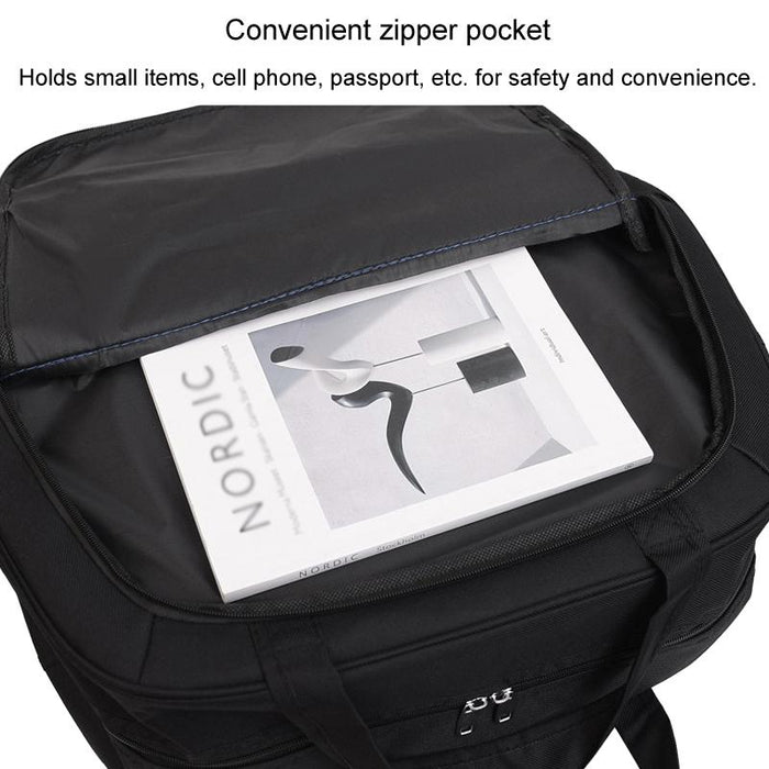 Capacity Waterproof Travel Bag Wear-Resistant Luggage Bag Clothes Storage Pack Size Large