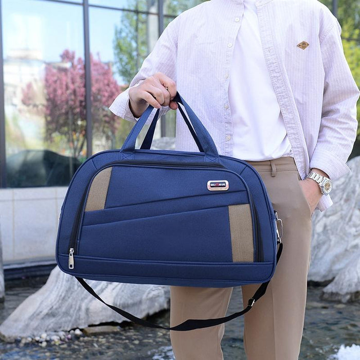 Capacity Waterproof Travel Bag Wear-Resistant Luggage Bag Clothes Storage Pack Size Large