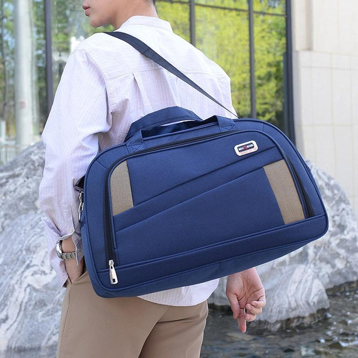 Capacity Waterproof Travel Bag Wear-Resistant Luggage Bag Clothes Storage Pack Size Large