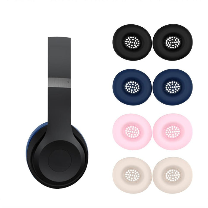 For Beats Solo 4 T21 Bluetooth Headsets Silicone Protective Cover Dustproof Case Earmuffs