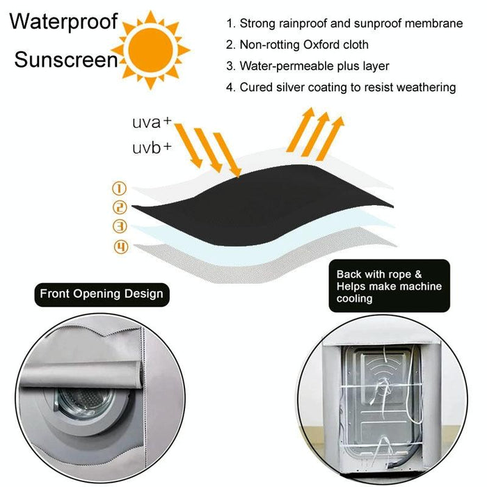 Waterproof Dustproof Cover for 420d Roller Boiler Washing
