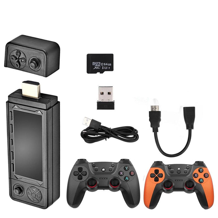 X9 Ultra Video Game Stick Console With 2.4G Double Wireless Controller 128Gb 42000 & Games