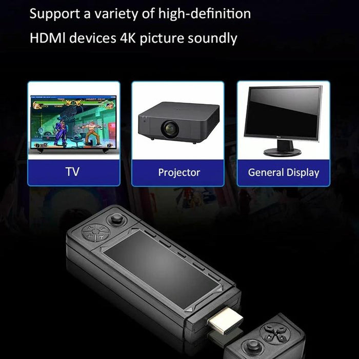 X9 Ultra Video Game Stick Console With 2.4G Double Wireless Controller 128Gb 42000 & Games