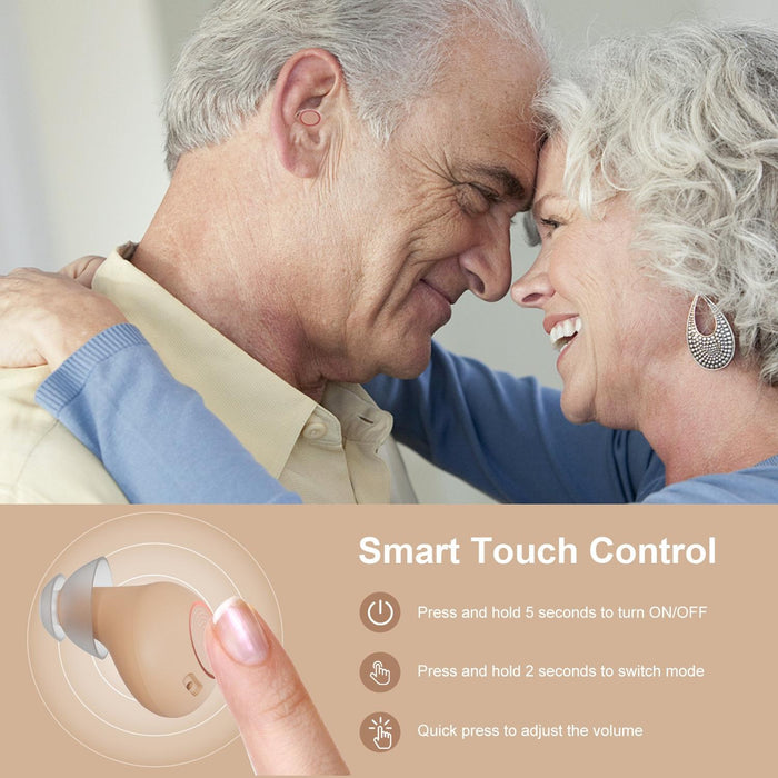 Digital In Ear Tws Hearing Aid Rechargeable & Invisible