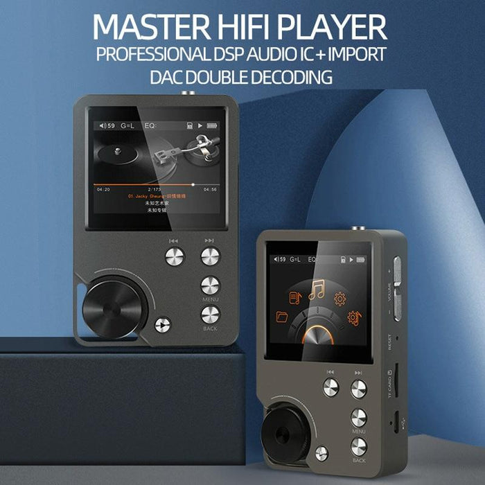 Lossless Dsd256 Music Player Silver Gray