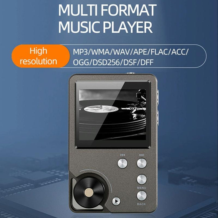 Lossless Dsd256 Music Player Silver Gray
