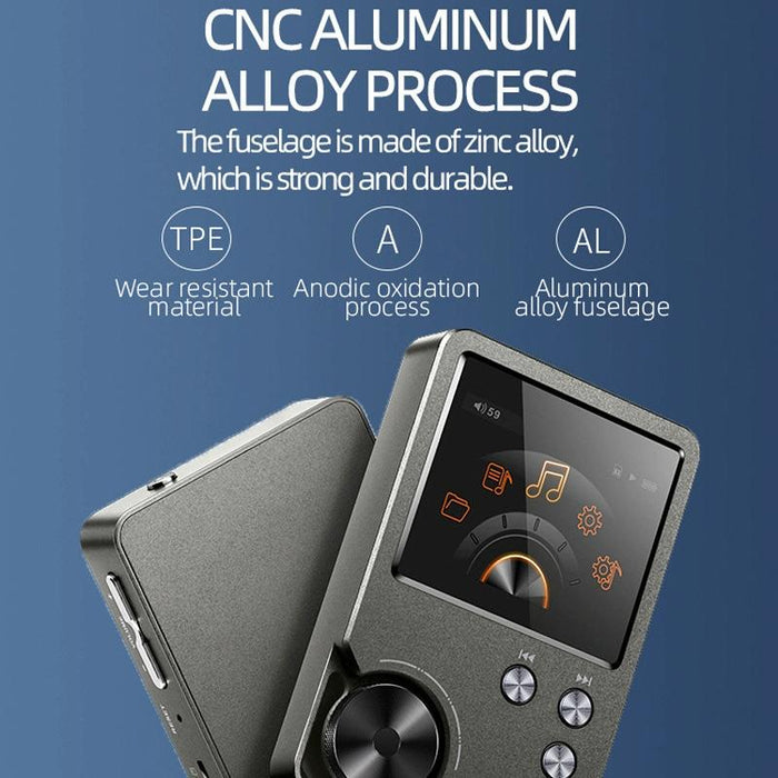 Lossless Dsd256 Music Player Silver Gray