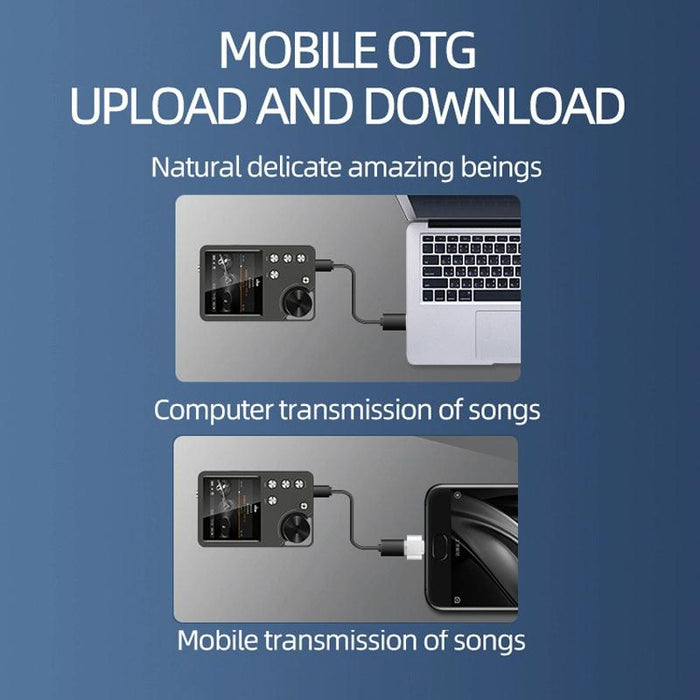 Lossless Dsd256 Music Player Silver Gray