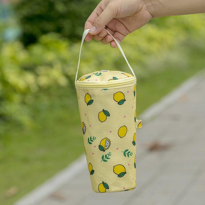 Portable Milk Tea Tote Bag Heat Preservation Eco-Friendly Handbag Carrying Insulated Cup Cover Style Ice Cream