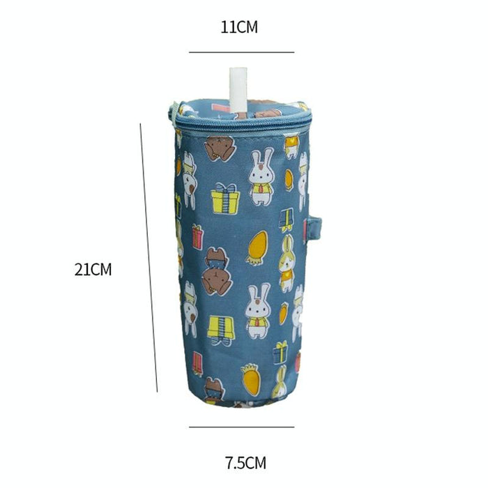 Portable Milk Tea Tote Bag Heat Preservation Eco-Friendly Handbag Carrying Insulated Cup Cover Style Ice Cream