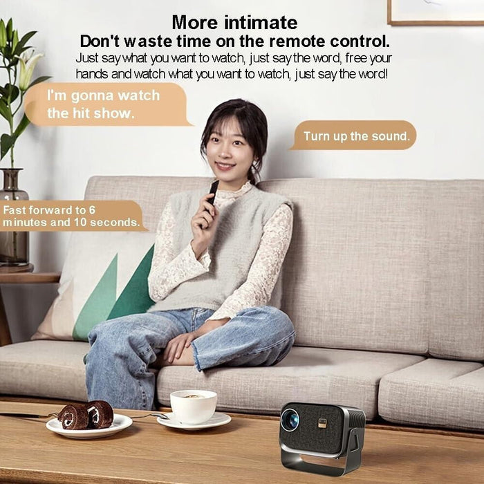 Portable Mini Projector Smart Home Theater