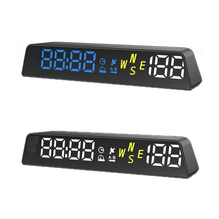Usb Powered Hd Vehicle Altitude Meter Hud Display