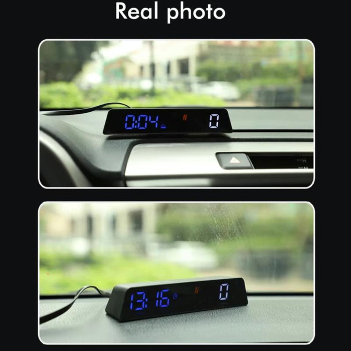 Usb Powered Hd Vehicle Altitude Meter Hud Display