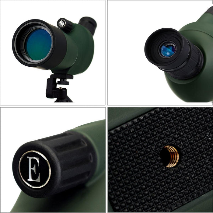 Sv28 25-75X70 Hd Birding Scope With Tripod - Green Film