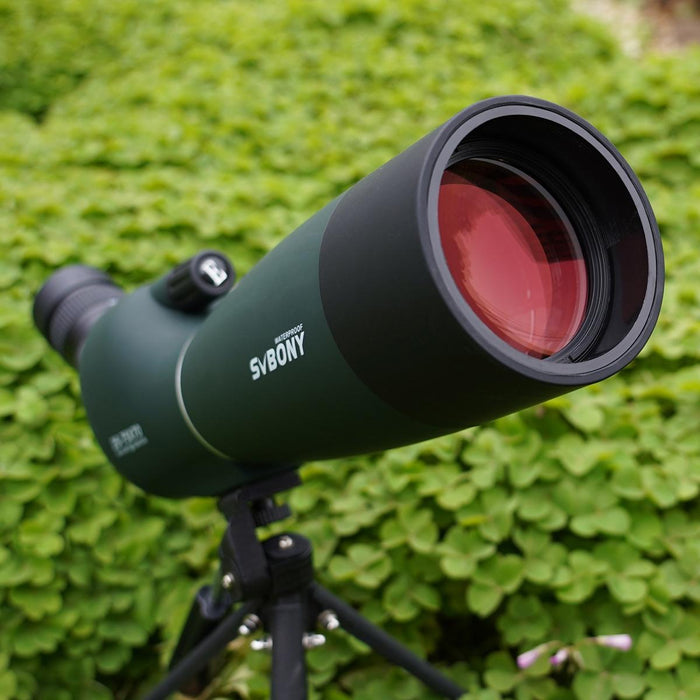 Sv28 25-75X70 Hd Birding Scope With Tripod - Green Film