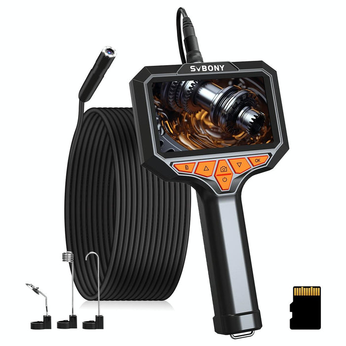 Sm501 Industrial Borescope 2 Megapixel Hd 4.3-Inch Ip67 Waterproof Probe