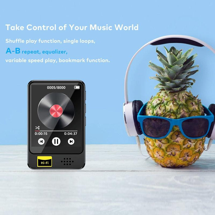 128Gb Bluetooth Mp3 / Mp4 Music Player With Radio & E Book Playback
