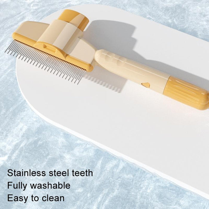 Self Cleaning Cat Comb For Knot Free Hair Removal