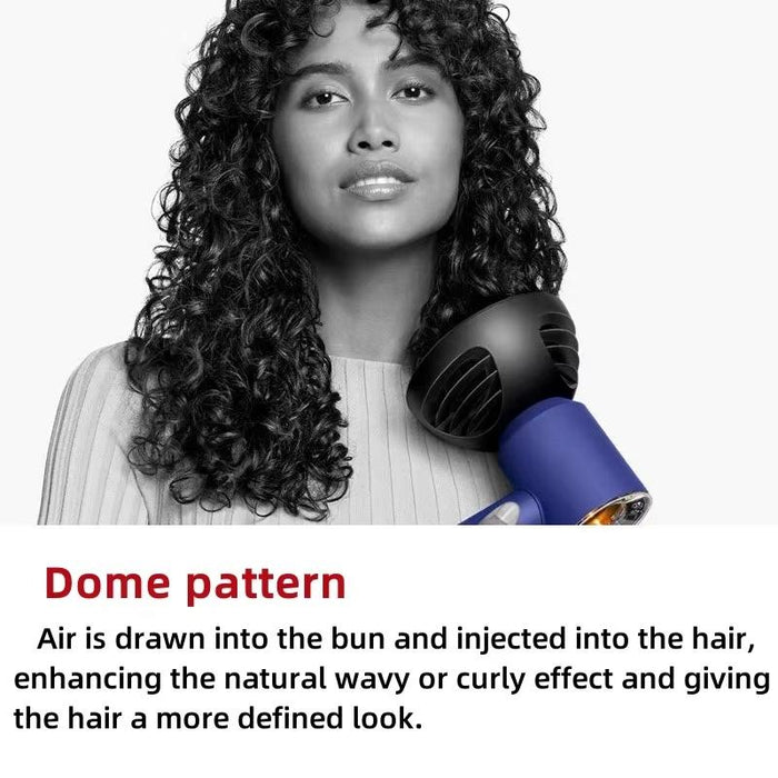2 In 1 Diffuser For Dyson Hd01 Hd16 Hair Dryers Wave+Curl Attachment Gray