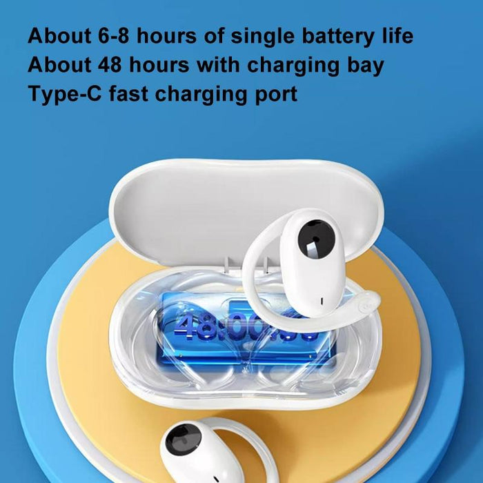 Open-Ear Wireless Bone Conduction Earphones