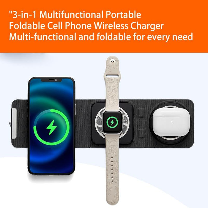3 In 1 Portable Magsafe Wireless Charger