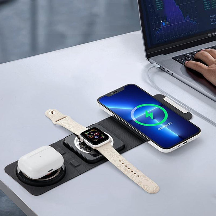 3 In 1 Portable Magsafe Wireless Charger
