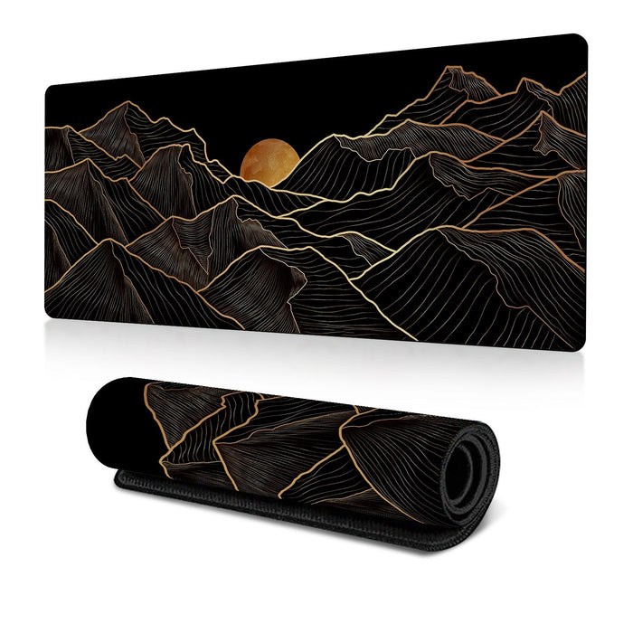 Non Slip Gaming Mouse Pad Big Wave Design