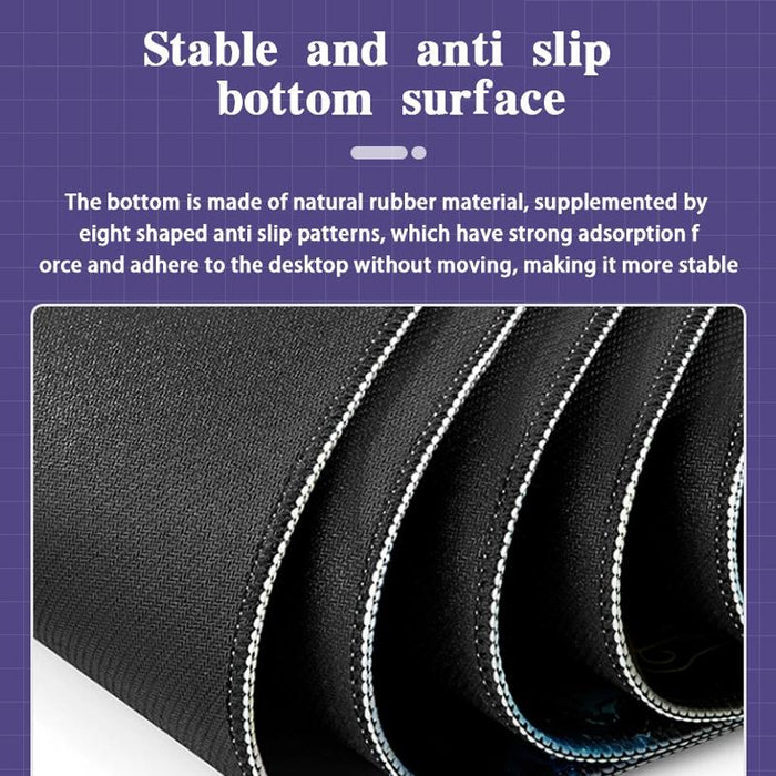 Non Slip Gaming Mouse Pad Big Wave Design
