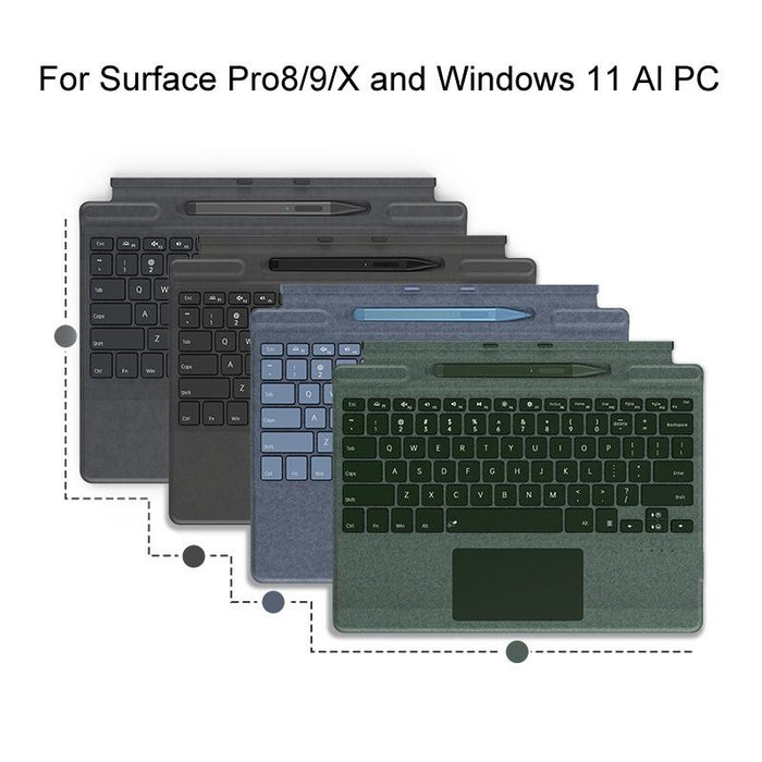Wireless Backlit Keyboard For Surface Pro Tablets
