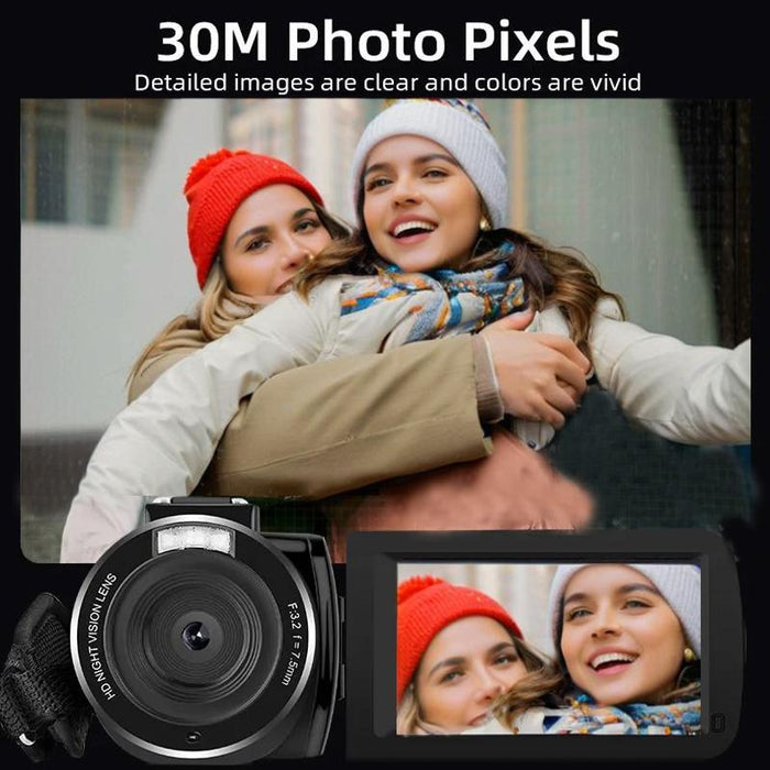 1080P Night Vision Infrared Digital Camera Hd 30Fps