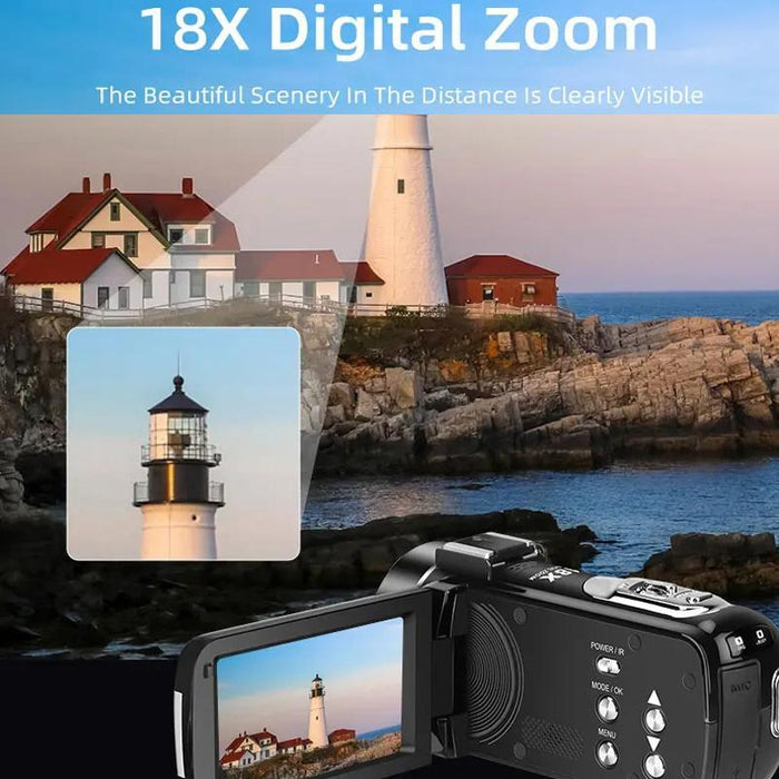 1080P Night Vision Infrared Digital Camera Hd 30Fps