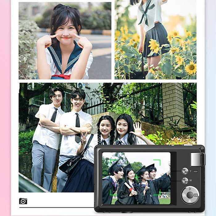 3.0-Inch 4K Hd Autofocus Digital Camera With Ips Screen