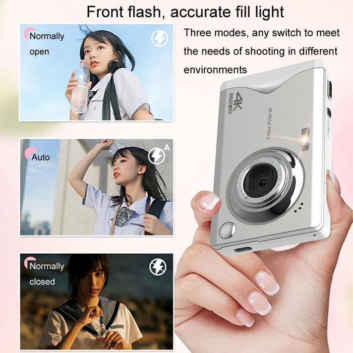 3.0-Inch 4K Hd Autofocus Digital Camera With Ips Screen