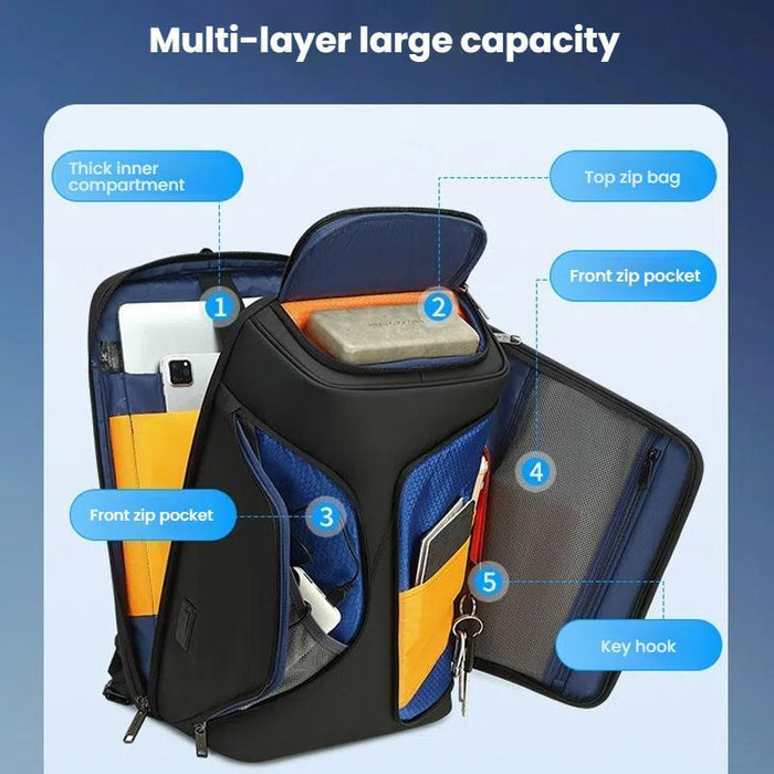 Water Resistant Anti Theft Laptop Backpack With Usb Port