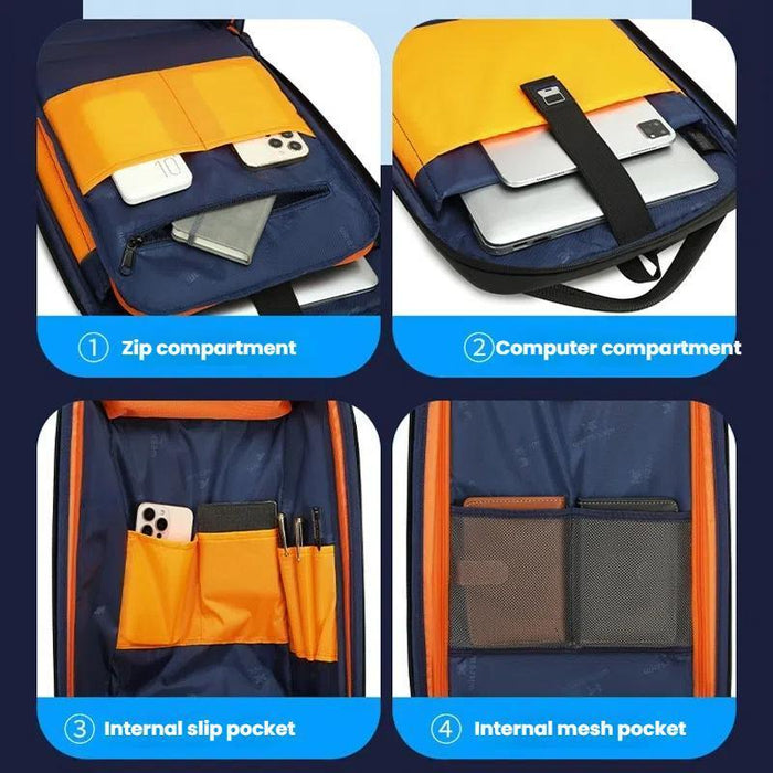 Water Resistant Anti Theft Laptop Backpack With Usb Port