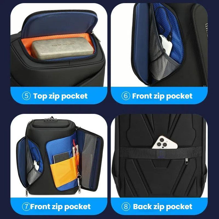 Water Resistant Anti Theft Laptop Backpack With Usb Port