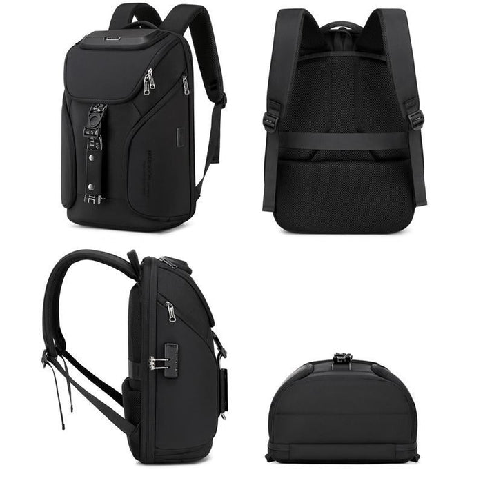 Waterproof Anti Theft Business Backpack With Usb Ports