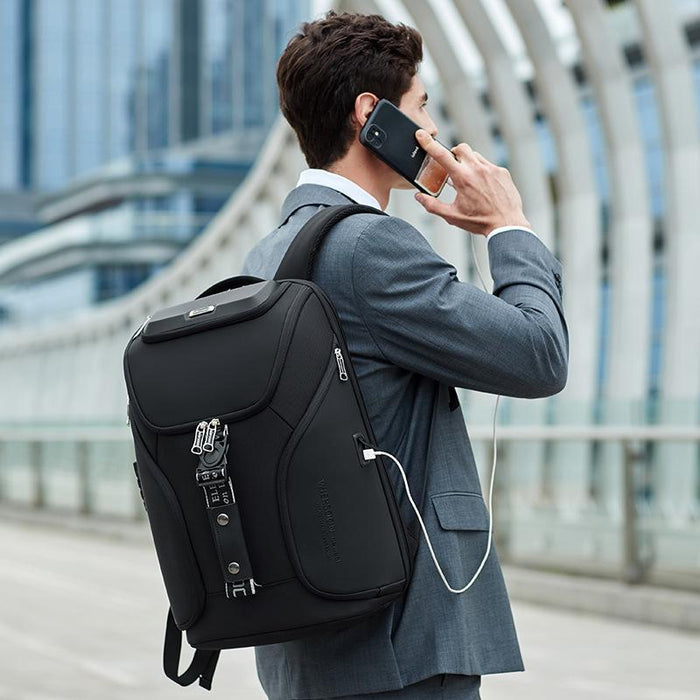 Waterproof Anti Theft Business Backpack With Usb Ports