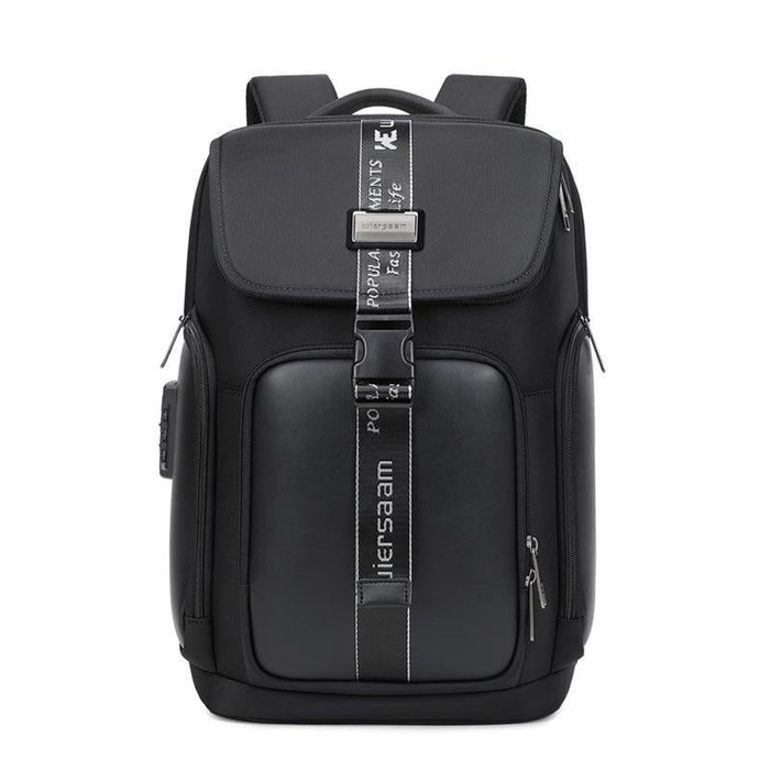 Waterproof Men Business Backpack Black