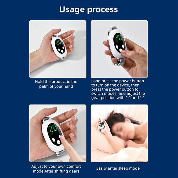 Smart Handheld Sleep Meter Ems Pulse Sleep Aid