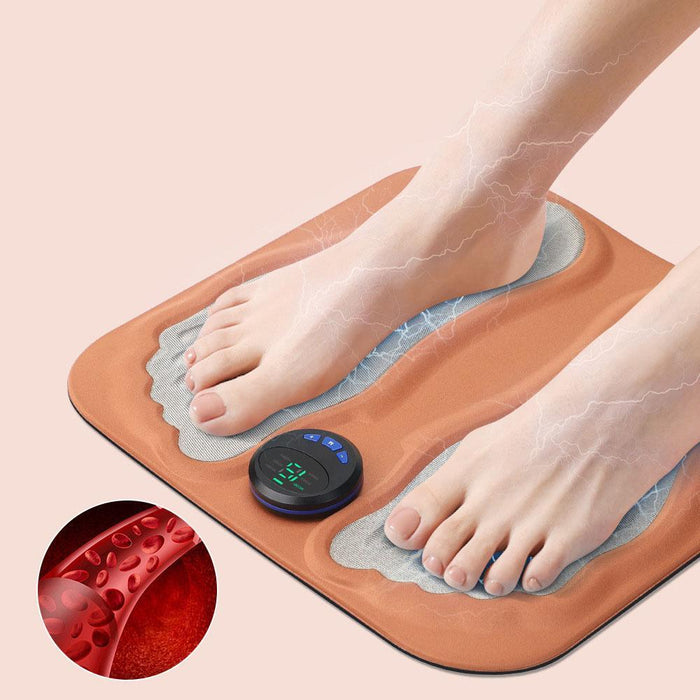 Ems 6-Mode 3D Foot Massager 15 Levels Orange