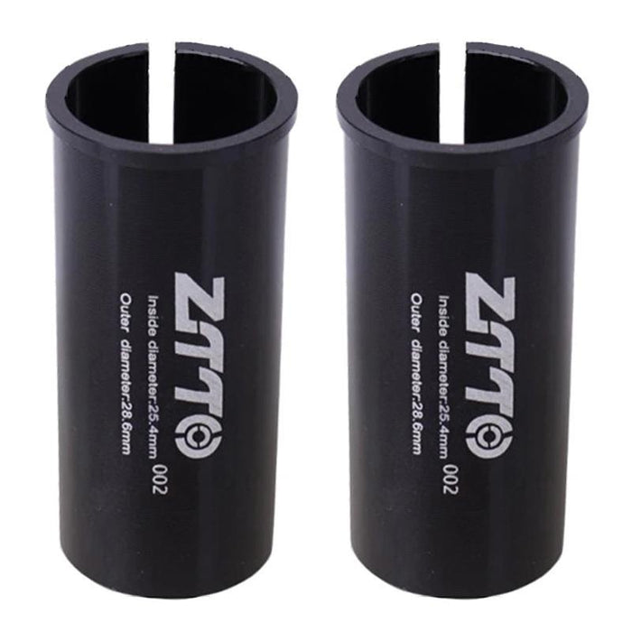 2Pcs Ztto Bicycle Seat Post Conversion Sleeve Reducer Cover