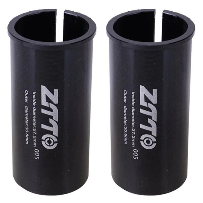 2Pcs Ztto Bicycle Seat Post Conversion Sleeve Reducer Cover