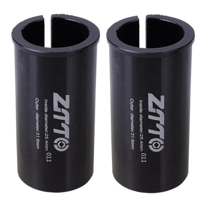 2Pcs Ztto Bicycle Seat Post Conversion Sleeve Reducer Cover